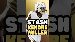 Уберите Кендре Миллер СЕЙЧАС, пока не стало слишком поздно! 🔥 #FantasyFootball #neworleans #newor...