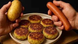 Только колбаса и картофель: эти котлеты придутся по вкусу всем