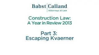 Part 3:  Escaping Kvaerner
