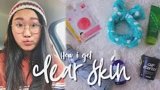 how i get clear glowing skin!