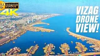 Vizag Drone view 4k|| vizag drone shots #vizagdroneview #vizag4k