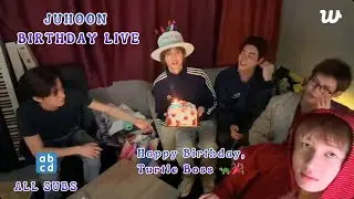 [ALL SUBS] JUHOON CORTIS BIRTHDAY LIVE 🎂 (260103)  #CORTIS #코르티스 #juhoon #주훈 #weverselive