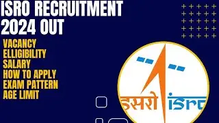ISRO URSC Recruitment 2024|| ISRO eligibility, Salary, Exam pattern, How to apply||Complete Details