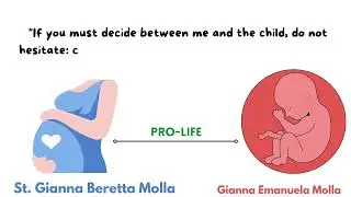 The Pro-life Saint | St. Gianna Beretta Molla | God's beautiful gift