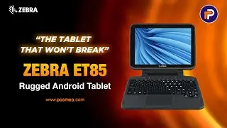 Zebra ET85 Rugged Android Tablet 5G, Wi-Fi 6E, Barcode Scanner | Enterprise Device UAE | POSMEA