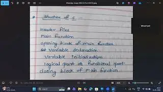 Let's learn syntax of c programming 