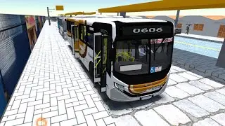 Proton bus simulator urbano com MOD mapa cidade popular linha 606 com Caio apache vip V