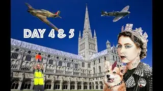 Days 4 and 5... Norwich, Lydd, and weather trouble!