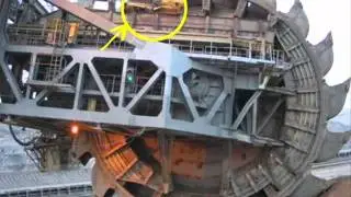Werelds grootste schoepenwiel-baggermachine