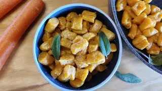 GNOCCHI DI CAROTE 🥕 ~ Facili e senza patate !