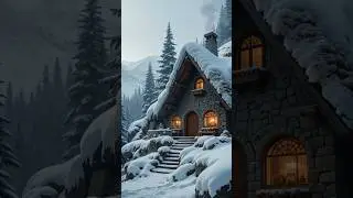 Living Inside a Snowy Cave House! ❄️🏔 | Cozy Winter Dream Home Tour