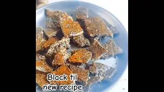 black til new recipe 🥰 gajak recipe#healthy gajak recipe#new recipe gajak