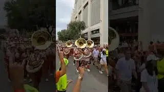 University of Texas band entrance Sep 3, 2022 vs ULM