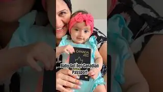 She got her canadian passport in 2 months #canadianpassport #passport #canada #baby #babygirl