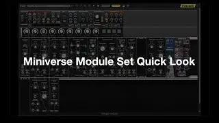 Miniverse Module Set Quick Look