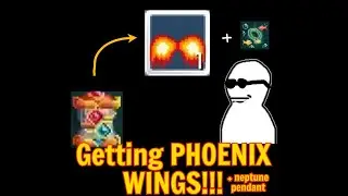 Growtopia OPENING PHOENIX WINGS (and neptune pendant)