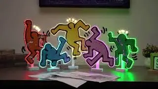 BrickBling Light Kit for LEGO Art Keith Haring &ndash; Dancing Figures 31216