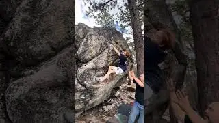 Balls of Steel Stand (V9), Erratica ((Short Climber Beta)