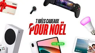 7 ID&Eacute;ES de cadeaux de NOEL TECH et GAMING de derni&egrave;re minute !