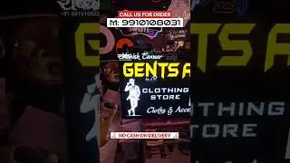 Acrylic Signage for Garments Shop fully customised by शब्द SIGNAGE #shabdsignage #india #signage
