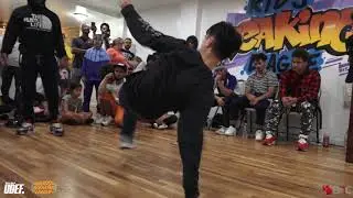 Pop Vs Bronski  - Top 16 - Breaking Invasion - Kids Breaking League x MYUDEF