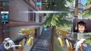 HARBLEU as DPS! TRACER OVERWATCH GAMEPLAY SEASON 29
