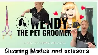 Maintenance of dog grooming blades and scissors ✂️ it&rsquo;s a long one !!!