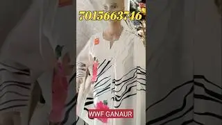 #summer kurti designs #linen kurte #designer three piece set #WWF Ganaur
