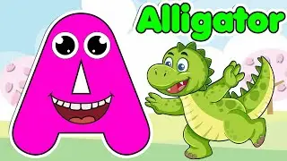 A  is For Alligator 🐊 | Phonics Song For Kids