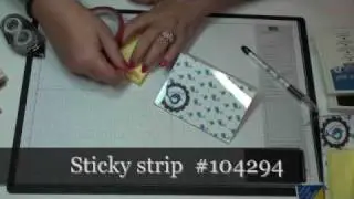 Acrylic frame post it note holder with Dawn