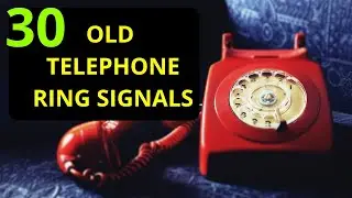 Classic old telephone ring and tone signals FREE DOWNLOAD