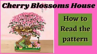 RETAKE- Cherry Blossoms House- mini (diamond) blocks from Aliexpress. -Completed