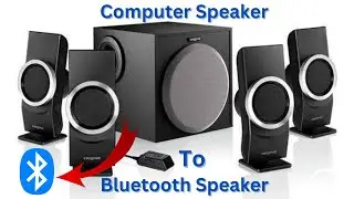 Make Your Bluetooth Speaker from Old Computer Speaker | Bluetooth Speaker Hacks |