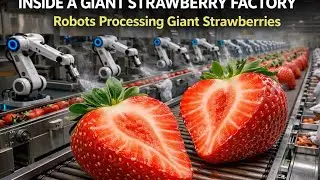 Inside Strawberry Factory 🍓 | From Farm to Juice & Fresh Boxes | Hadi Tariq