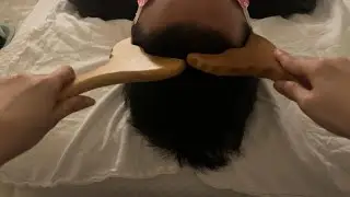 SLEEP ASMR 🪼 두피 딱딱한 날, 집에서 와이프가 해주는 두피 마사지