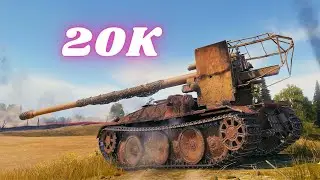 20K Damage with Grille 15 - 9.3 & Grille 15 - 10.6K Damage  World of Tanks   #wot #worldoftanks