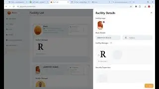 Facility List Screen