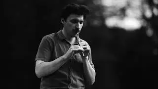 Manx folk tune Our Ship Did Sail on tin whistle at Brooklyn Botanical Gardens