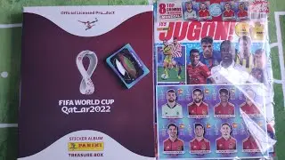 PEGANDO CROMOS MUNDIAL QATAR+JUGON 189