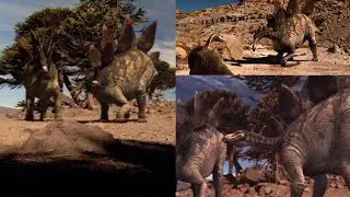 When Dinosaur Roamed America [2001] - Stegosaurus Screen Time 