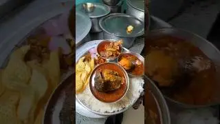 संजय होटल का Special ₹500 वाली Non Veg थाली 😋 #foodie #streetfood #shorts