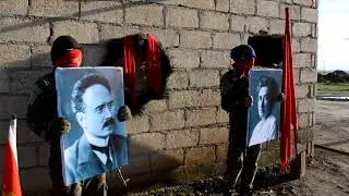 Karl Liebknecht Rosa Luxemburg - Salute shots in Rojava