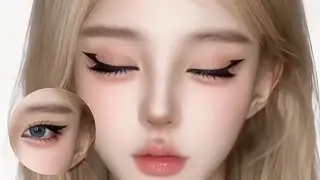Natural Makeup + Winged Eyeliner Tutorial 🌸 | Simple & Elegant