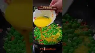 EASY STIR-FRIED GREEN PEA WITH EGGS RECIPE #recipe #cooking #chinesefood #pea #vegetables #egg