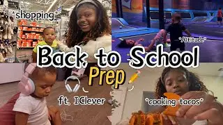 Realistic Back to School Night Routine | Toddler Mom Life + School Prep Vlog✨