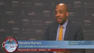 Campaign 2018: Mandela Barnes (D) Candidate for Lieutenant Governor