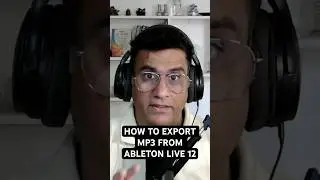 How to Export MP3s from Ableton Live (SIMPLE & EASY)