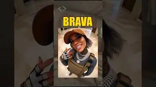 Best Brava Use in R6 #rainbowsixsiege #gaming #shortsviral