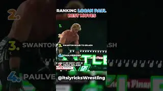 Ranking Logan Paul&rsquo;s Best WWE Moves 😱🔥 | Top 5 Shocking Moments #wwe #shorts #viral