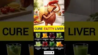 Top Drinks to Cure Fatty Lever | Drinks for Liver Detox #liver #detox #healthyfood #viral